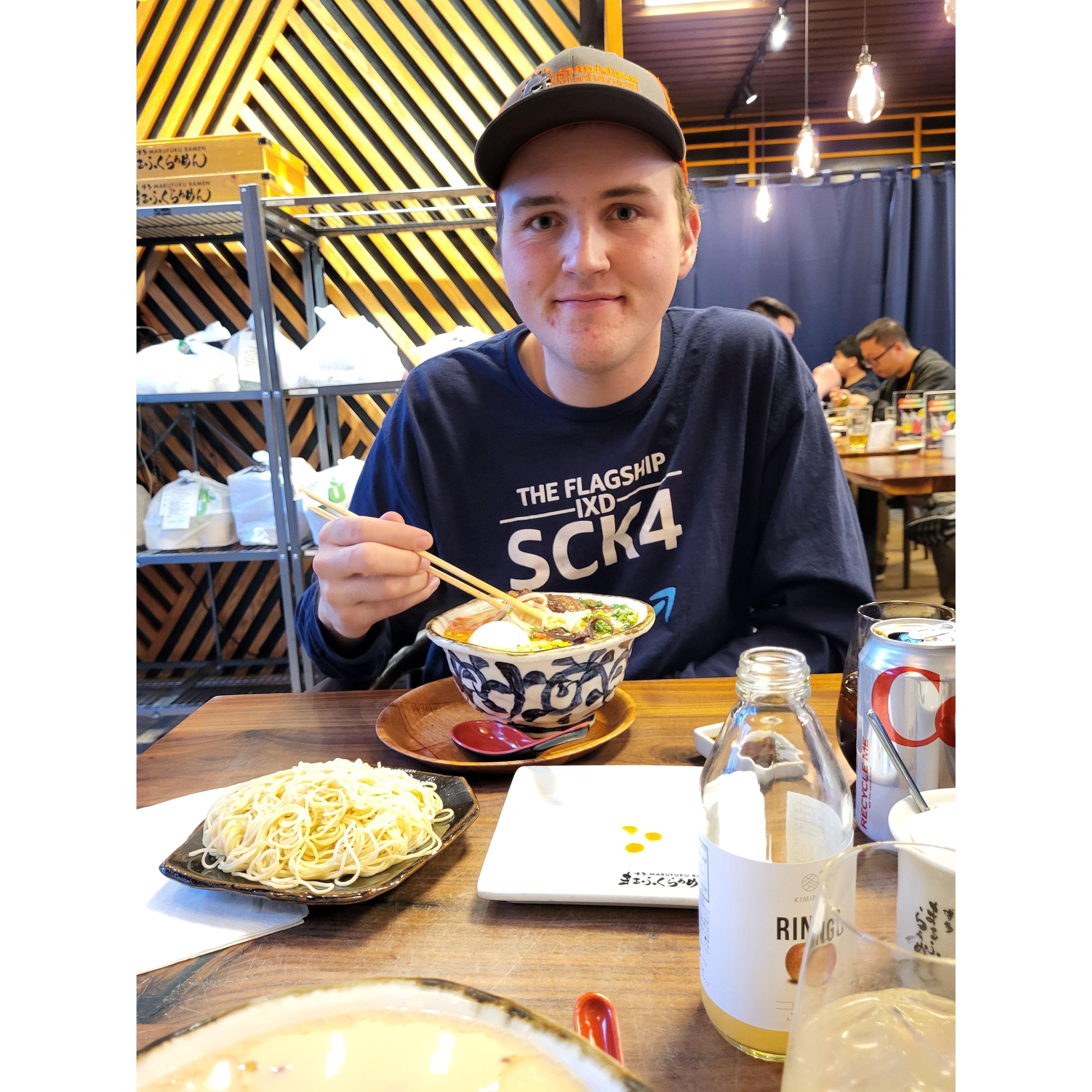 Ramen date in Oakland, CA
