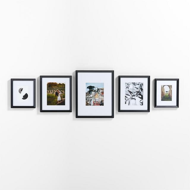 Icon 5-Piece Black Gallery Wall Frame Set