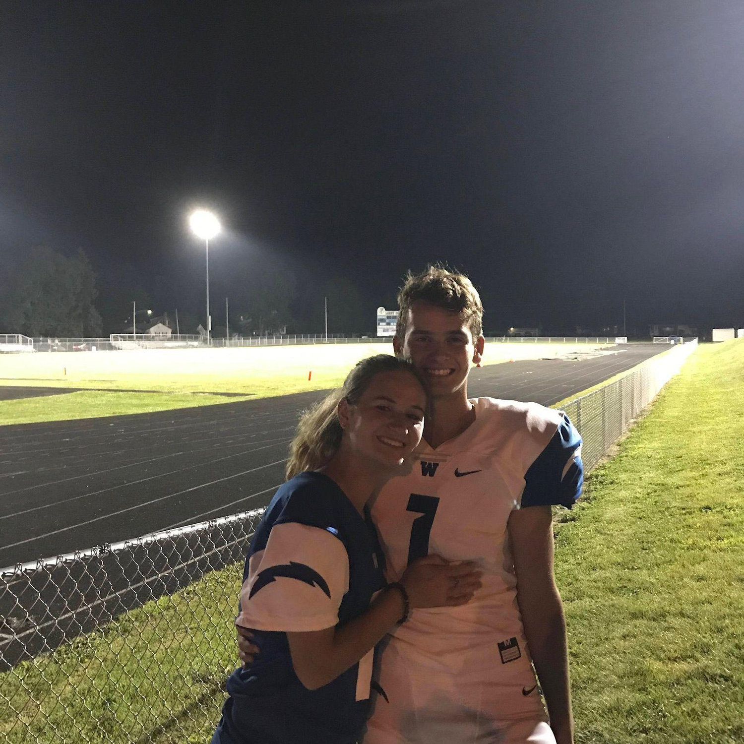Junior year Blue/White Night - 2017