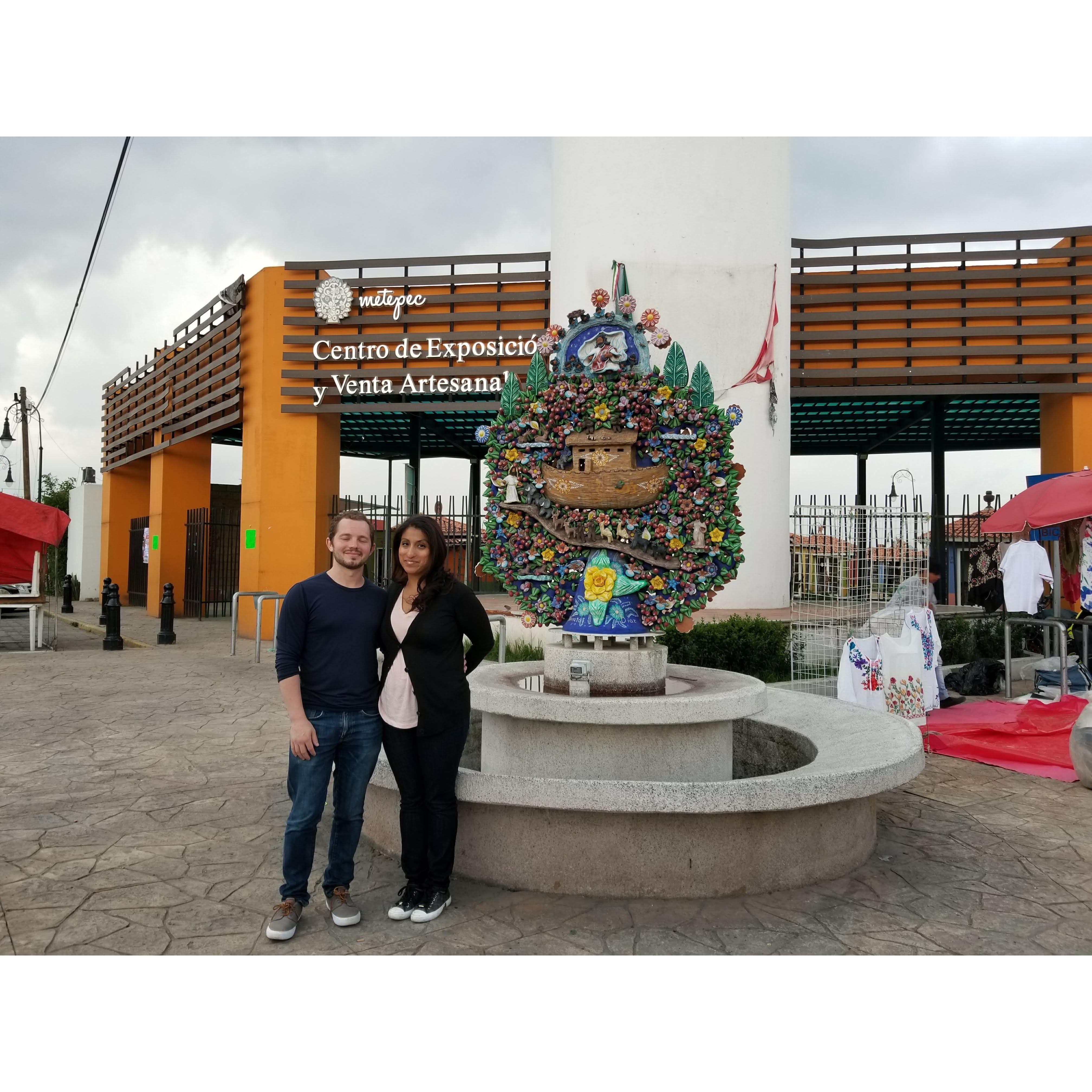 The first time John visited Mexico and met my family!