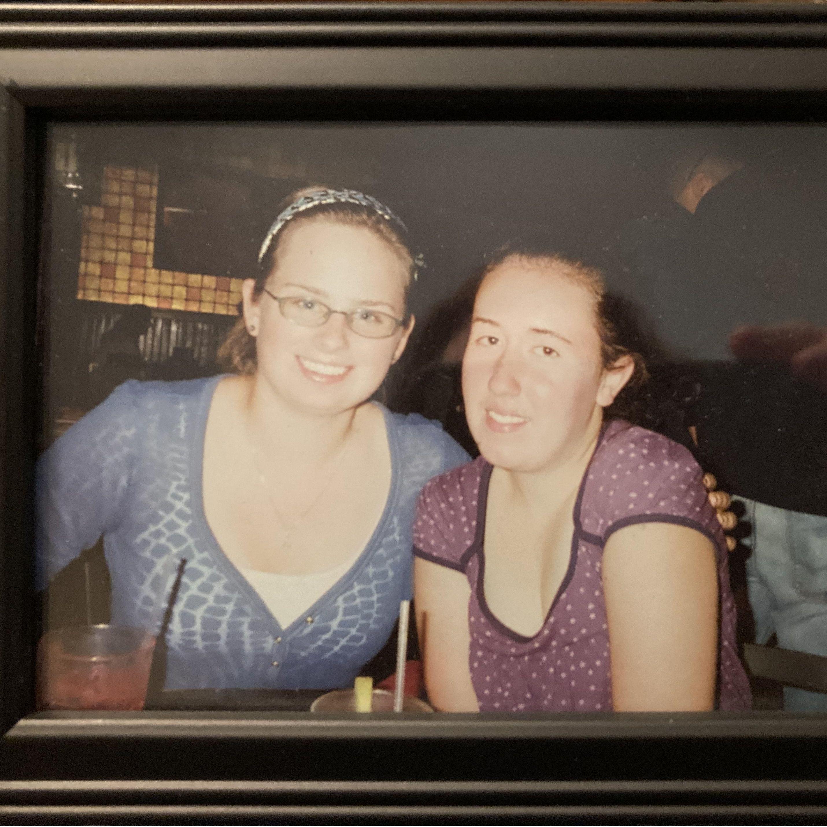The FIRST picture of Liz and Ashley together, September 2007.