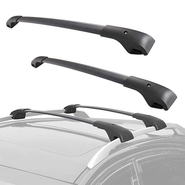MOSTPLUS Roof Rack Cross Bar Rail Compatible with 2015 2016 2017 2018 2019 2020 Jeep Renegade Cargo Racks Rooftop Luggage Canoe Kayak Carrier Rack