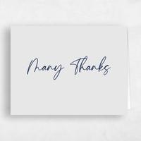 Grey Wedding Thank You - Mondelli Landscape