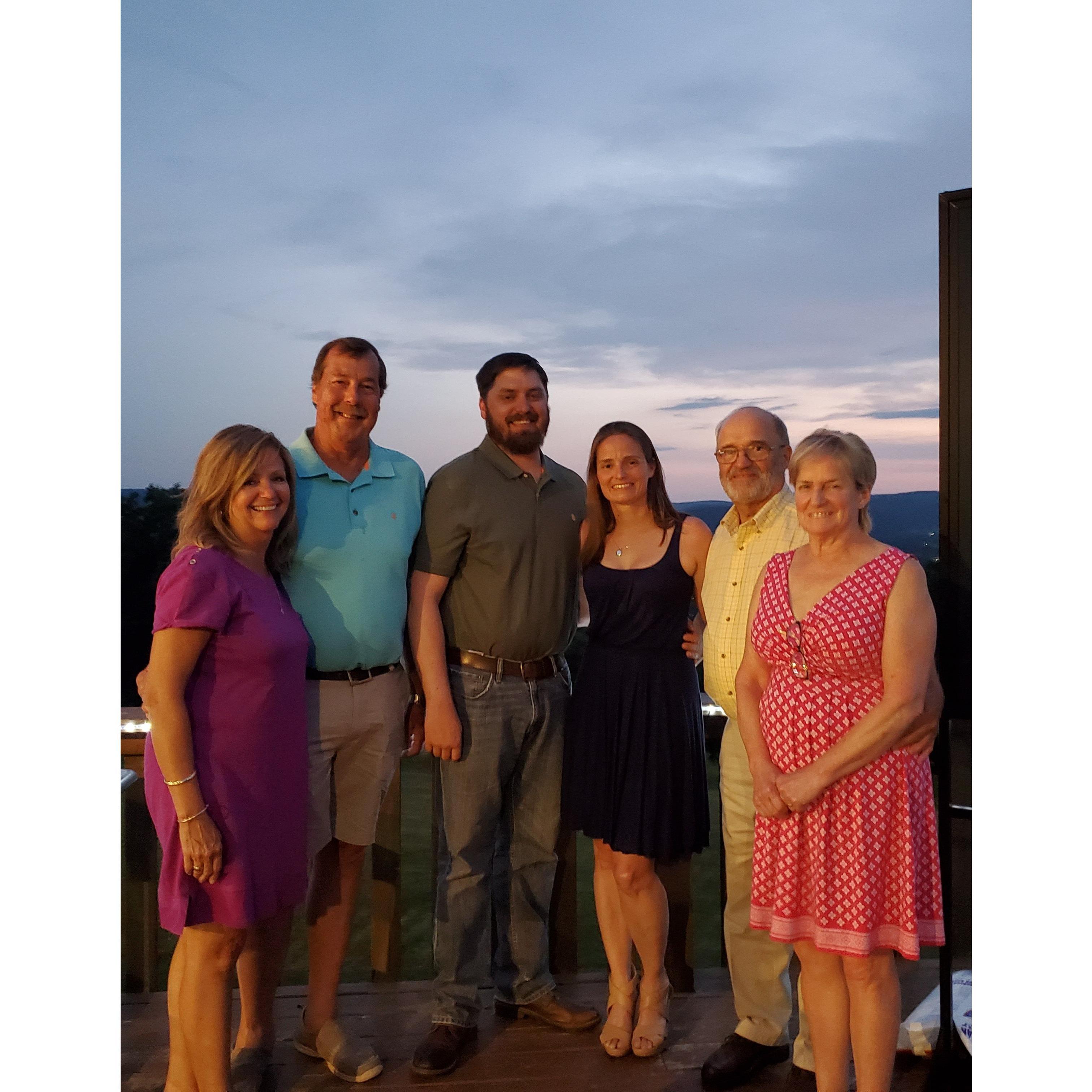 celebrating with our parents!