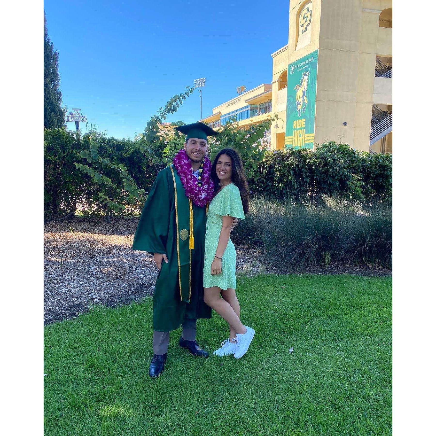 Meach's turn to graduate- June 12, 2022