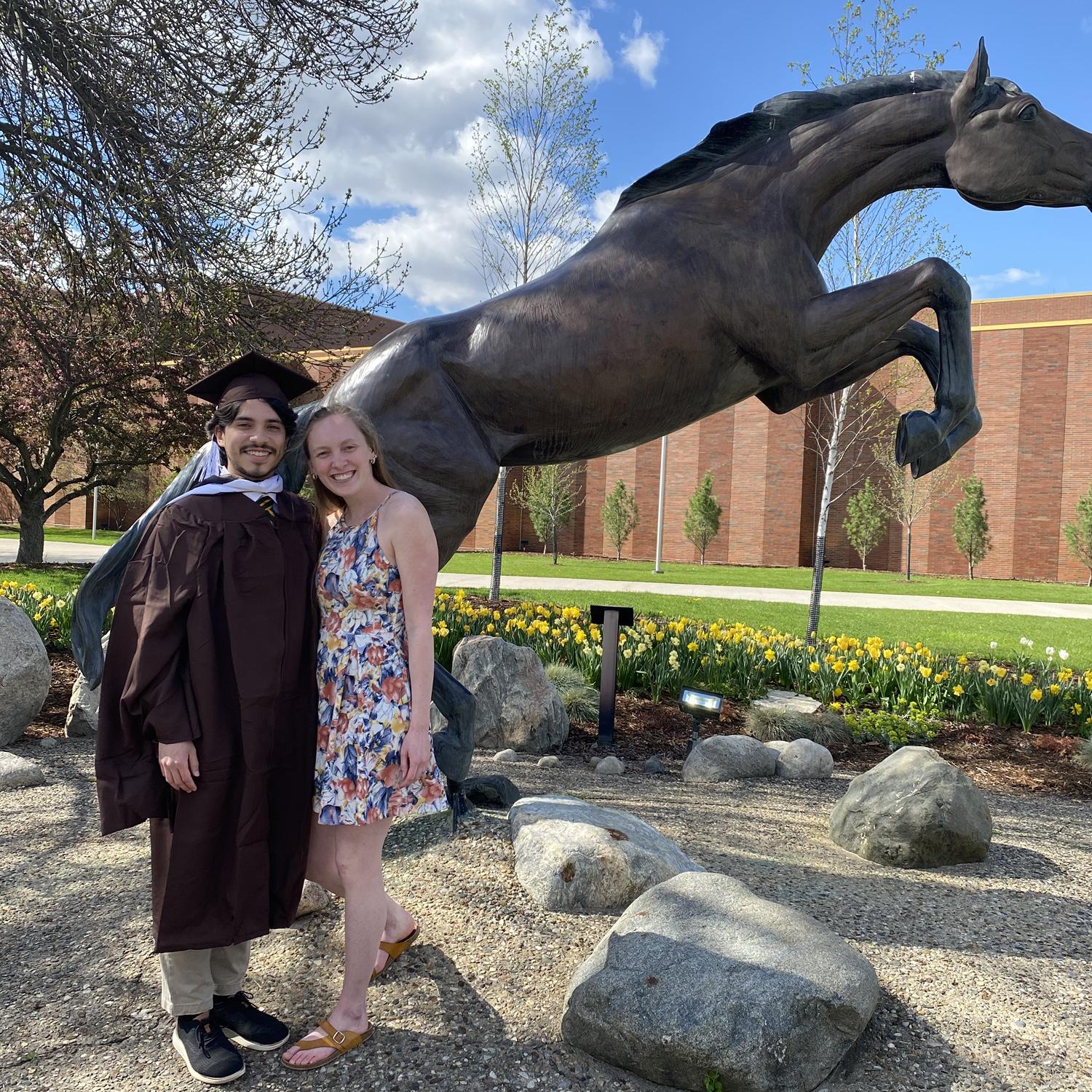 Dallas’s graduation from WMU! He is now a Master!