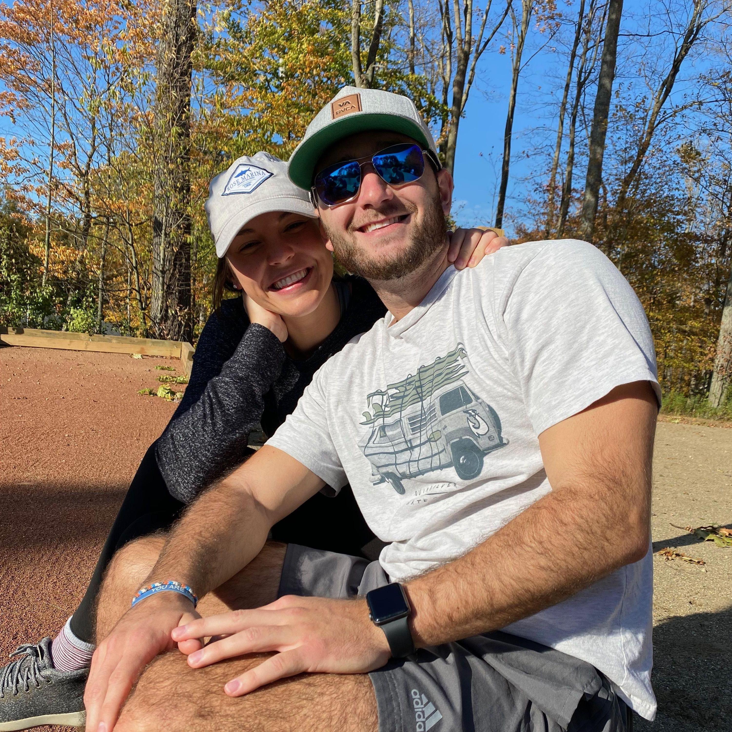 Fall trip with Anna's family. A few years later Chris will use this trip to propose :)