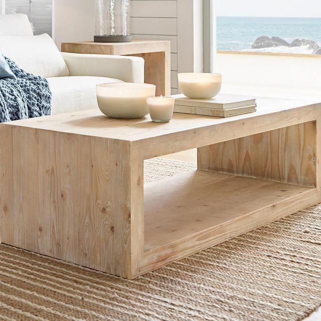 Folsom Coffee Table, Chateau Pine