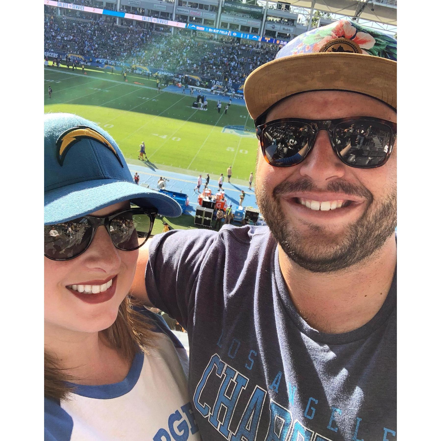 Bolt up baby! Go Chargers!