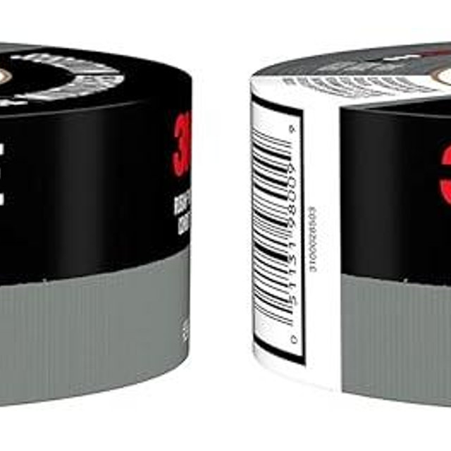 3M Multi-Use Duct Tape for Home & Shop, 1.88 inches by 60 Yards, 2960-A (Pack of 2)