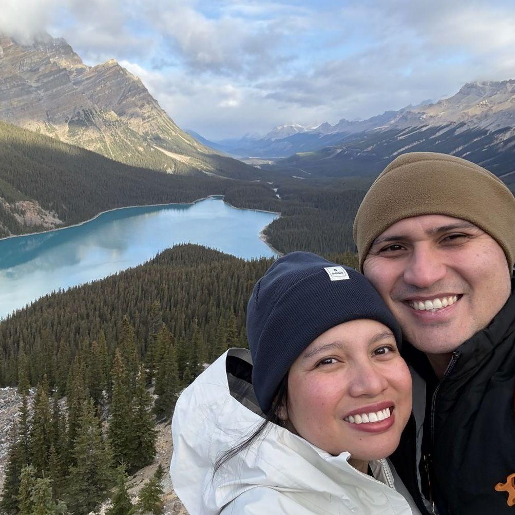 Chienna’s MacBook wallpaper came to life. Breathtaking Peyto Lake.