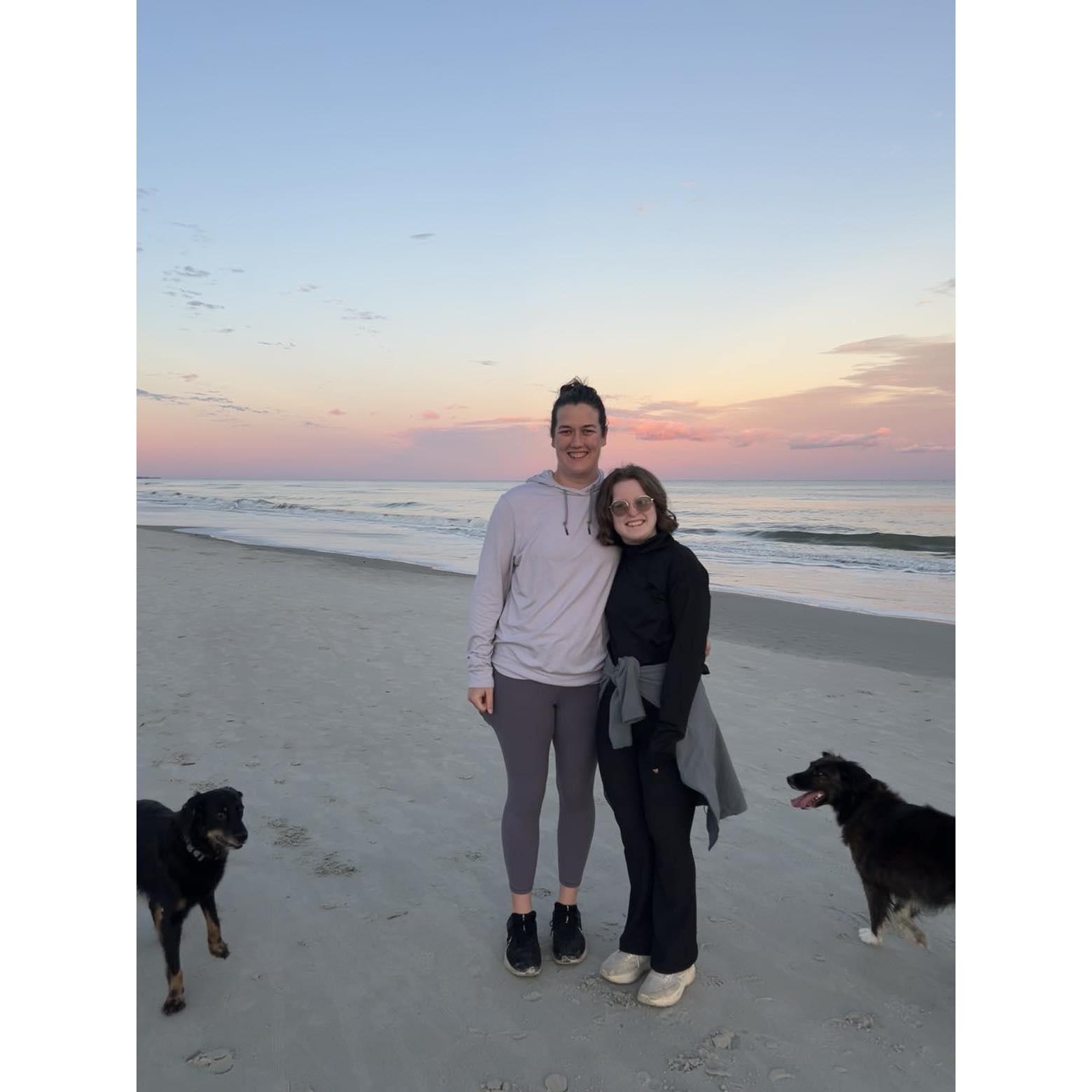 We have enjoyed spending the last few Thanksgivings with Lauren's family and the dogs at the beach in Hilton Head.