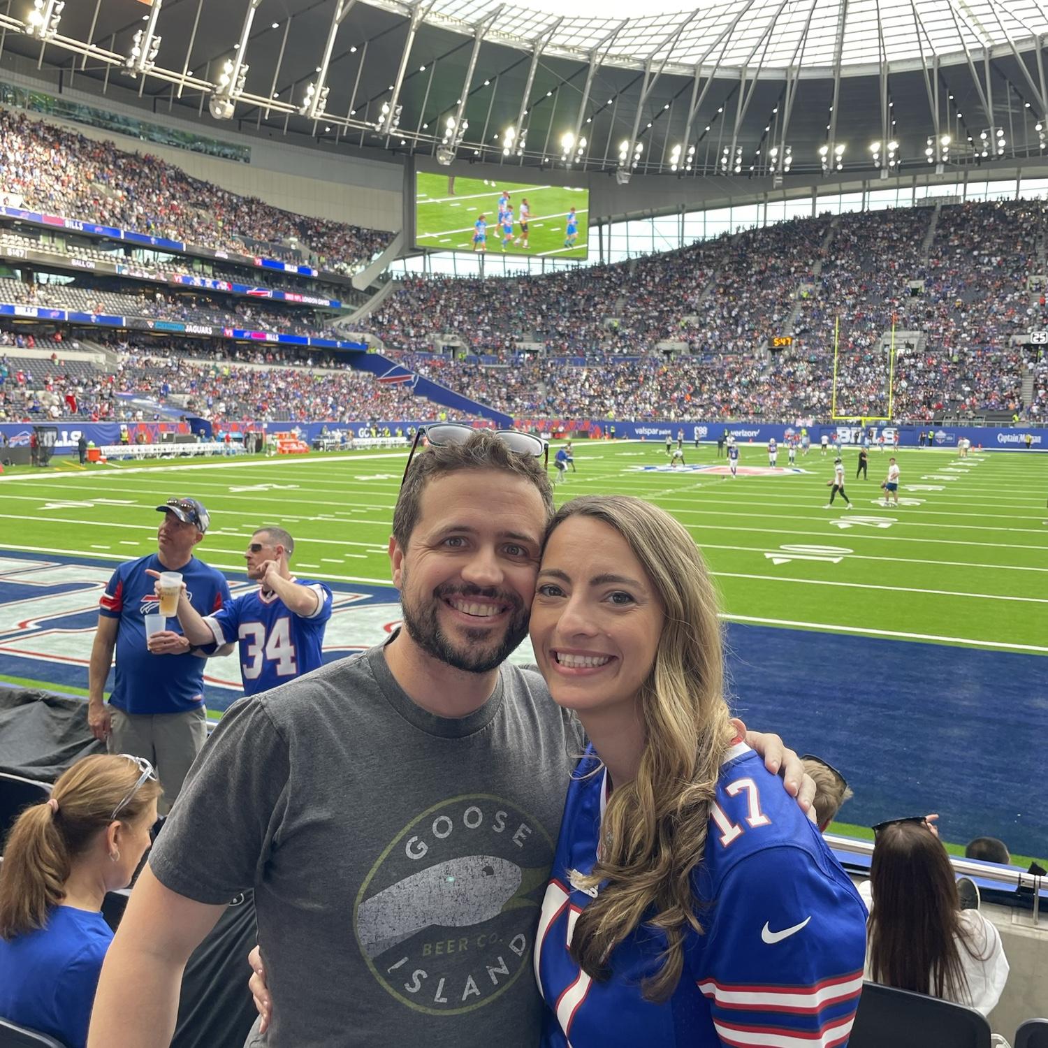 London for the Bills game October 2023