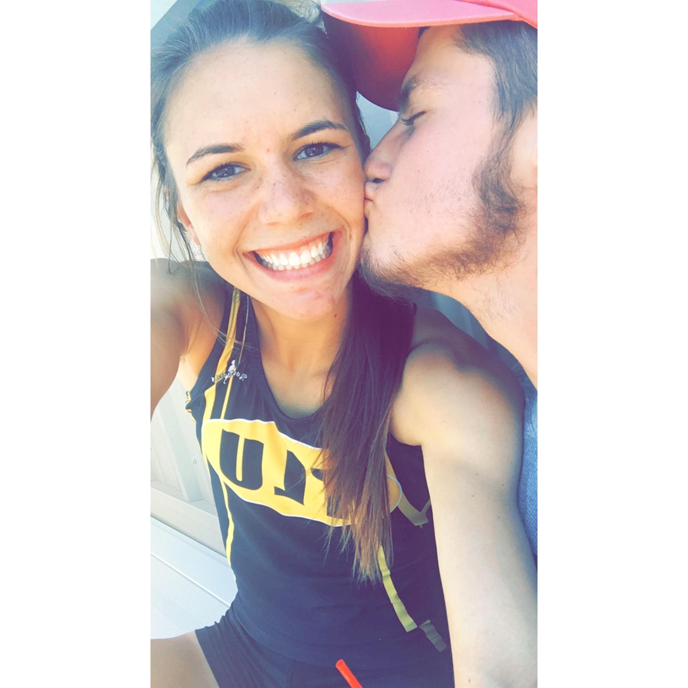 First TLU track meet