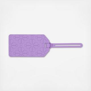 Spade Flower Luggage Tag