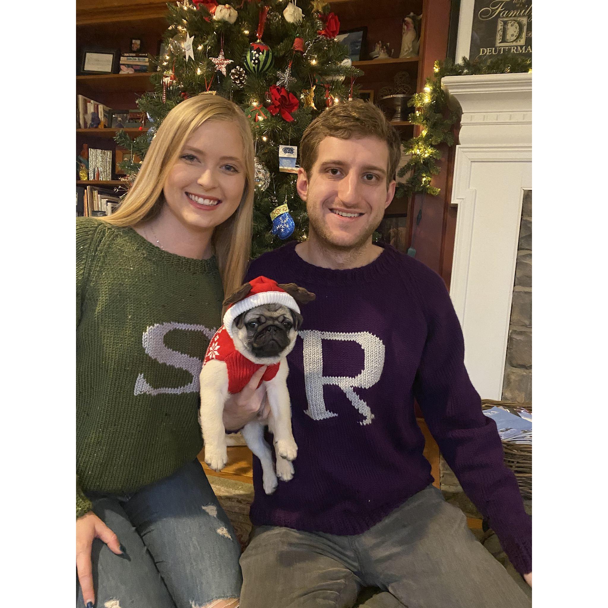 First Christmas with Archie, Greensboro, NC - Dec 2019