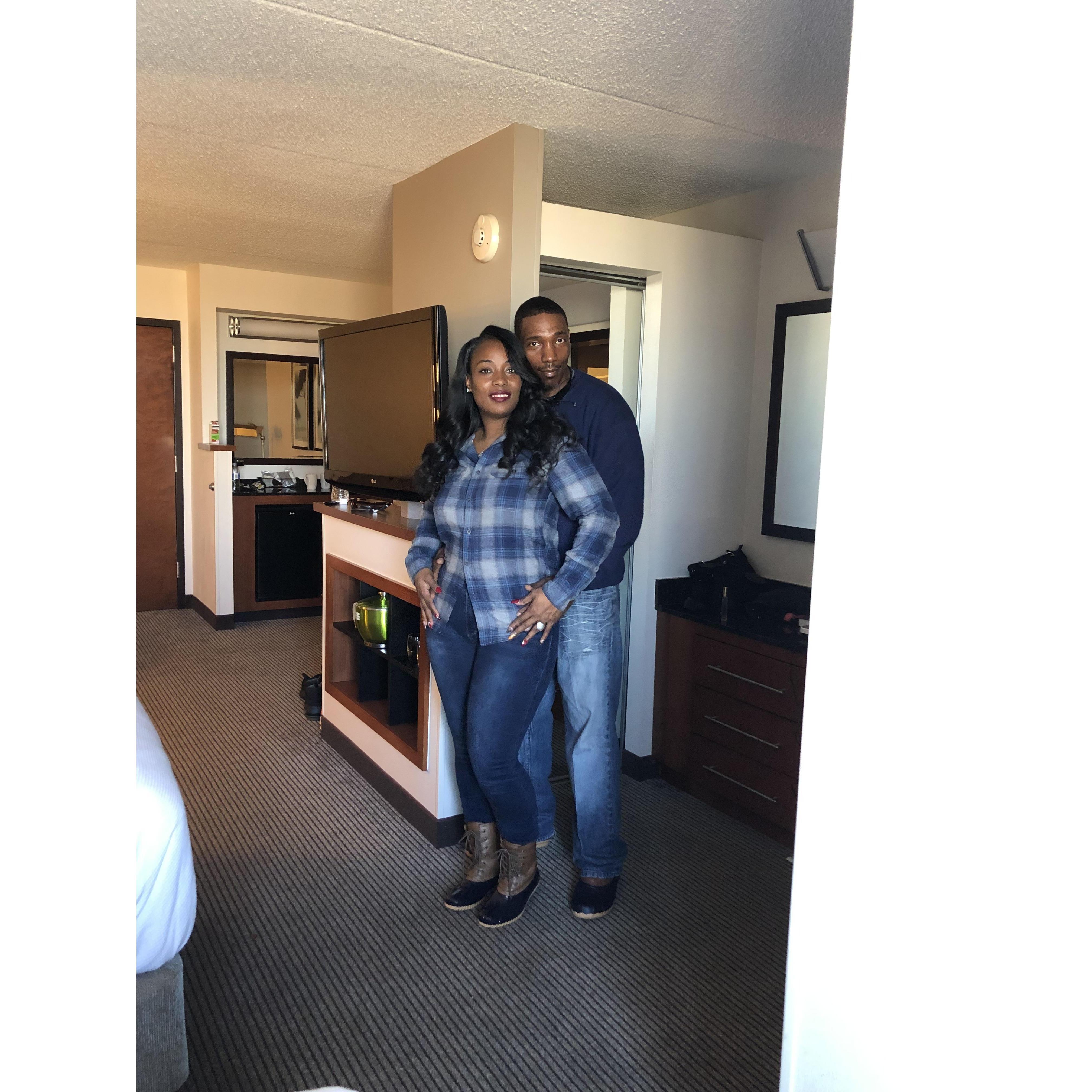 We were in Denver for a family trip.
