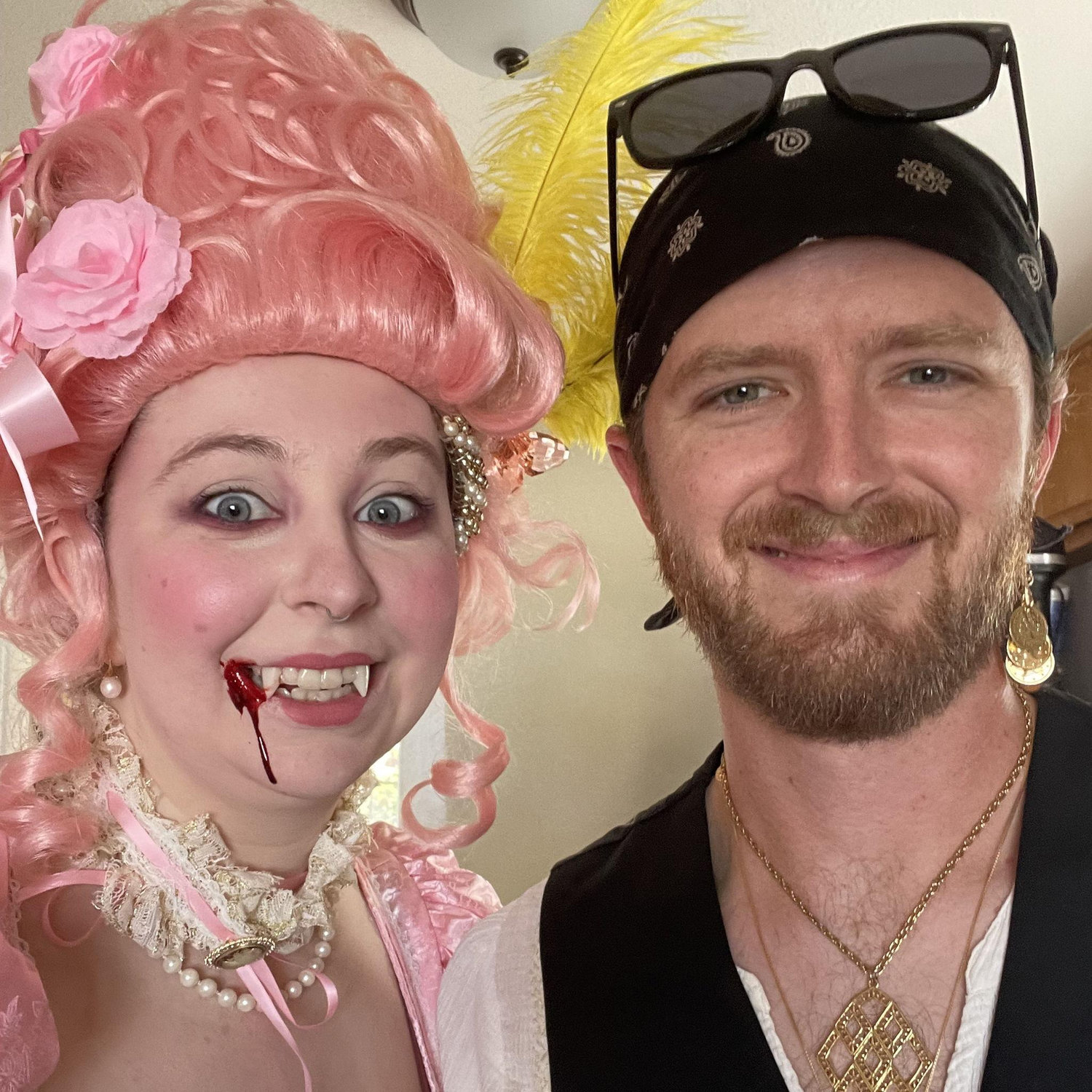 Hosting our Hulaween Tiki Party, 2024