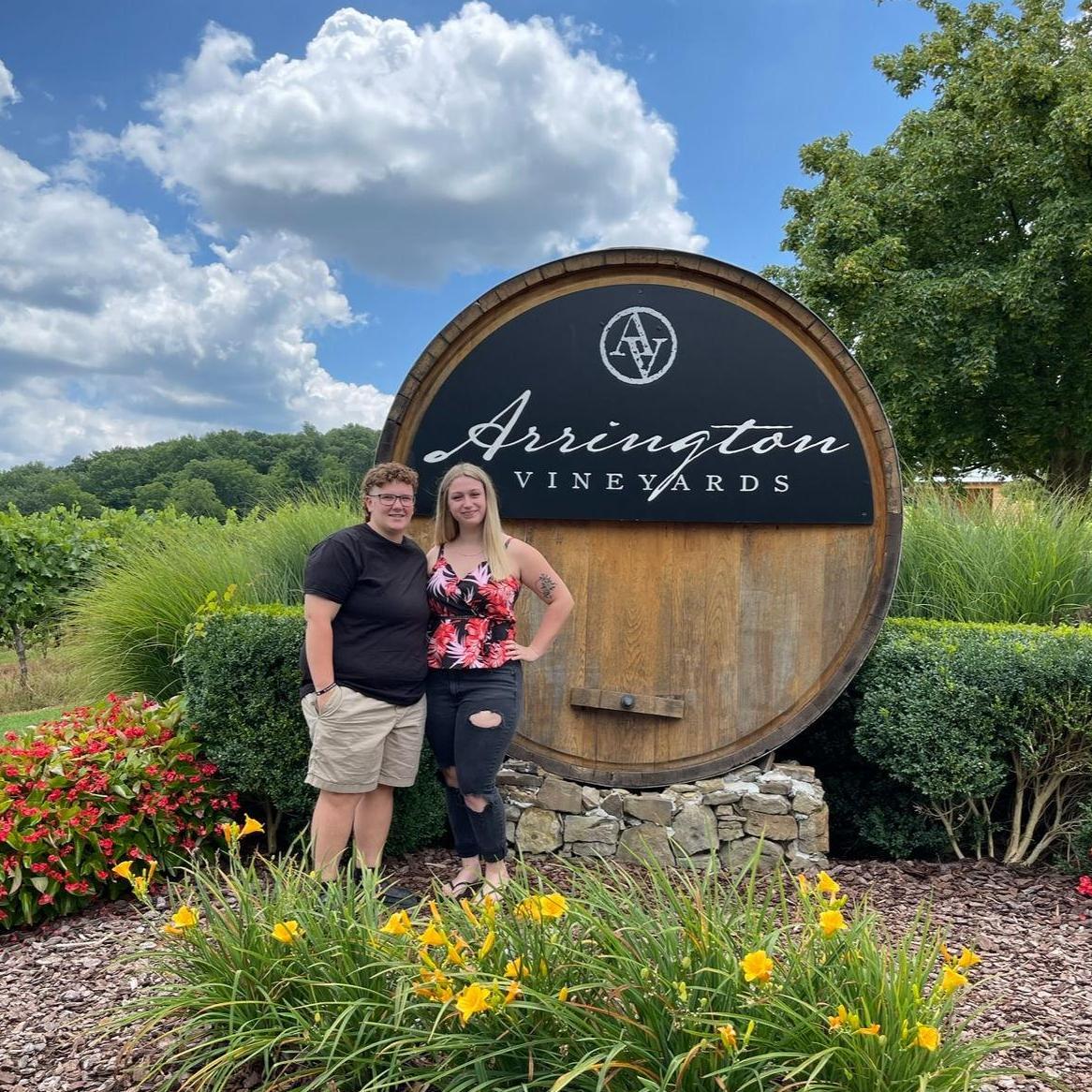 July 27th, 2022: Visiting the vineyard for Ari's 21st!