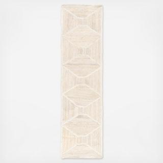 Sisal Bow Natural Trellis Runner