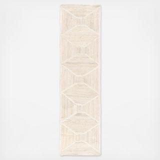 Sisal Bow Natural Trellis Runner