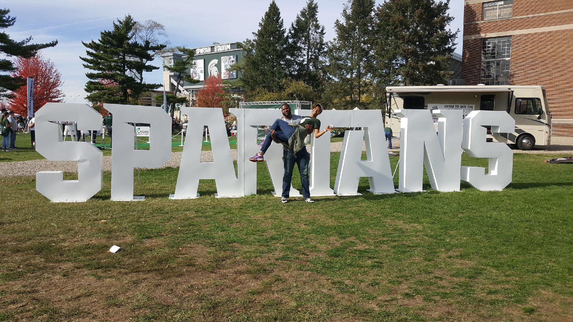 Go Green! Go White!