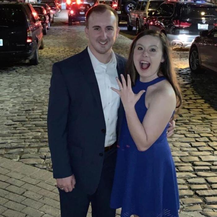 The night that it all became official. One of the best nights of our lives!