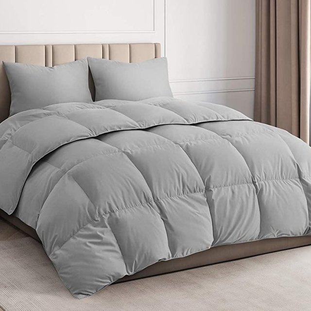 CGK Unlimited Comforter Duvet Insert – Warm, Lightweight & Breathable King Size Down Alternative Set – Hotel Quality Bedding - Dust & Spore-Resistant Fibers Ideal for Allergies - Lightweight Duvet