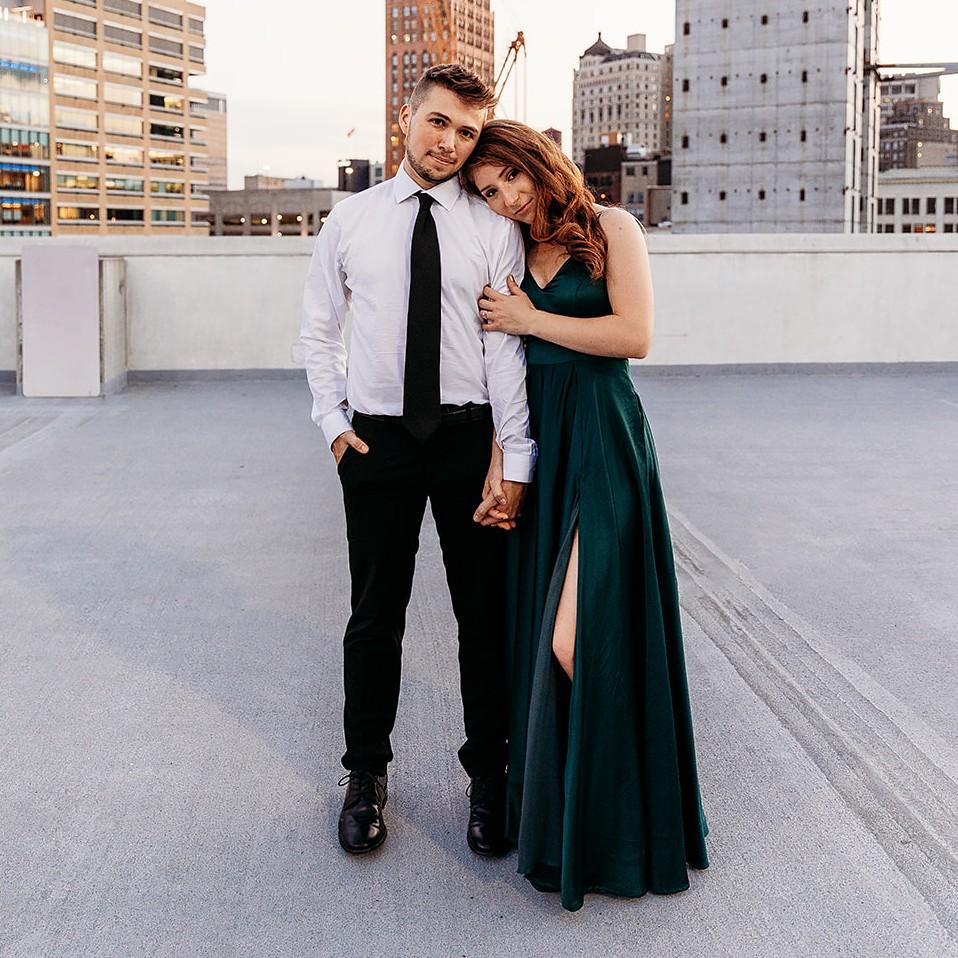 engagement session Detroit