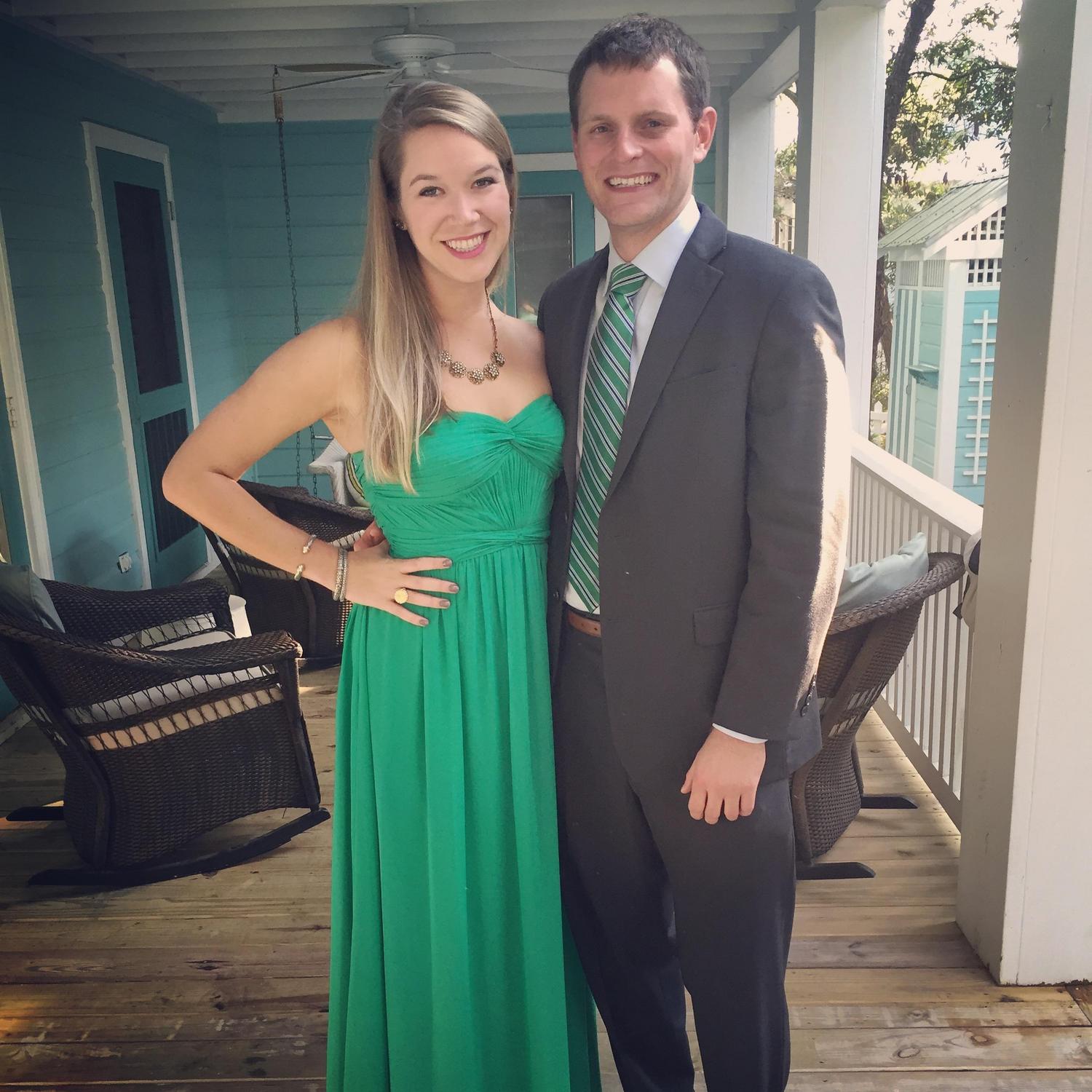 Celebrating Julia and David's wedding in 2015