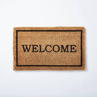 1'6"x2'6" Welcome Doormat Neutral - Threshold™ designed with Studio McGee