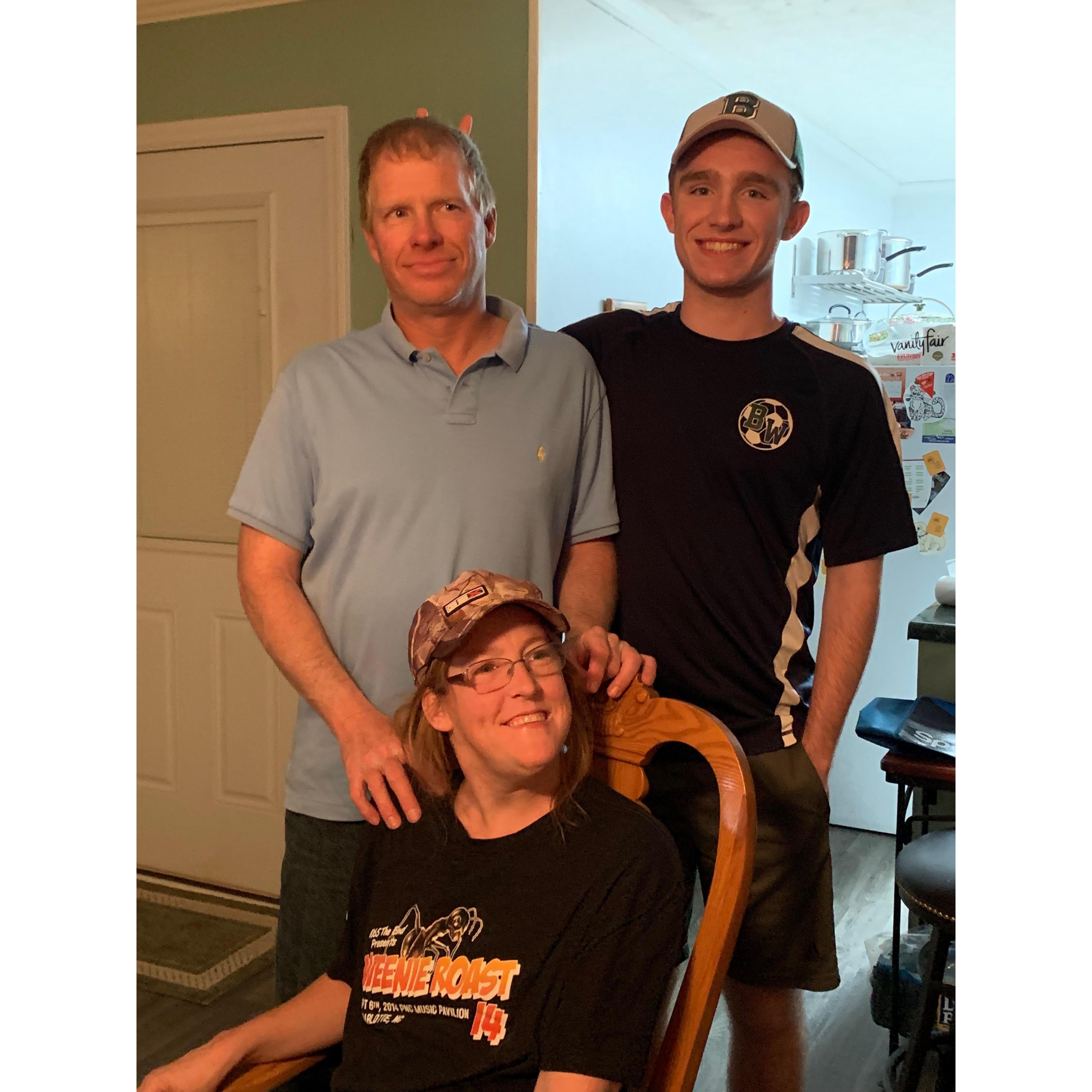 Jessica, Jason, & his son, Garrick