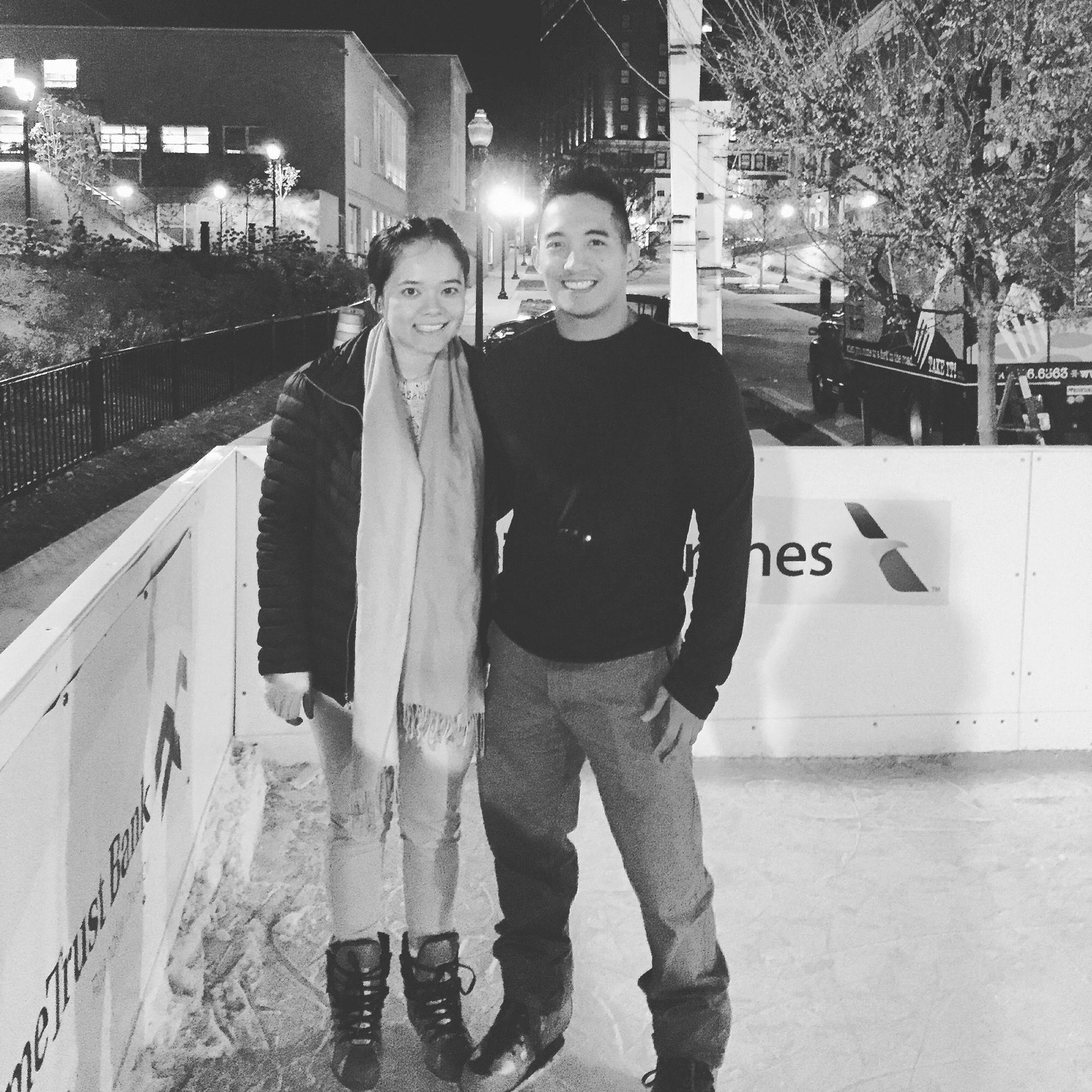 ice skating dtown Roanoke