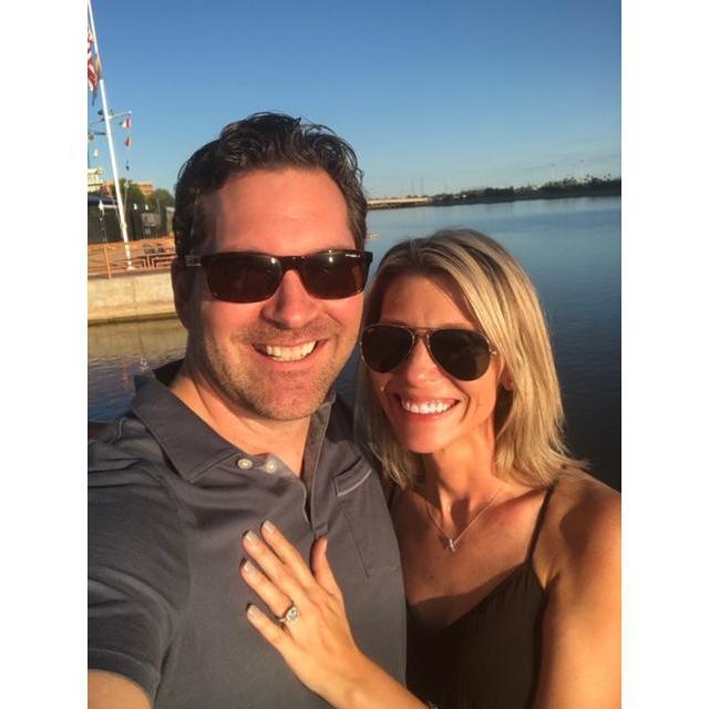 Tempe Town Lake-our engagement-9/23/18