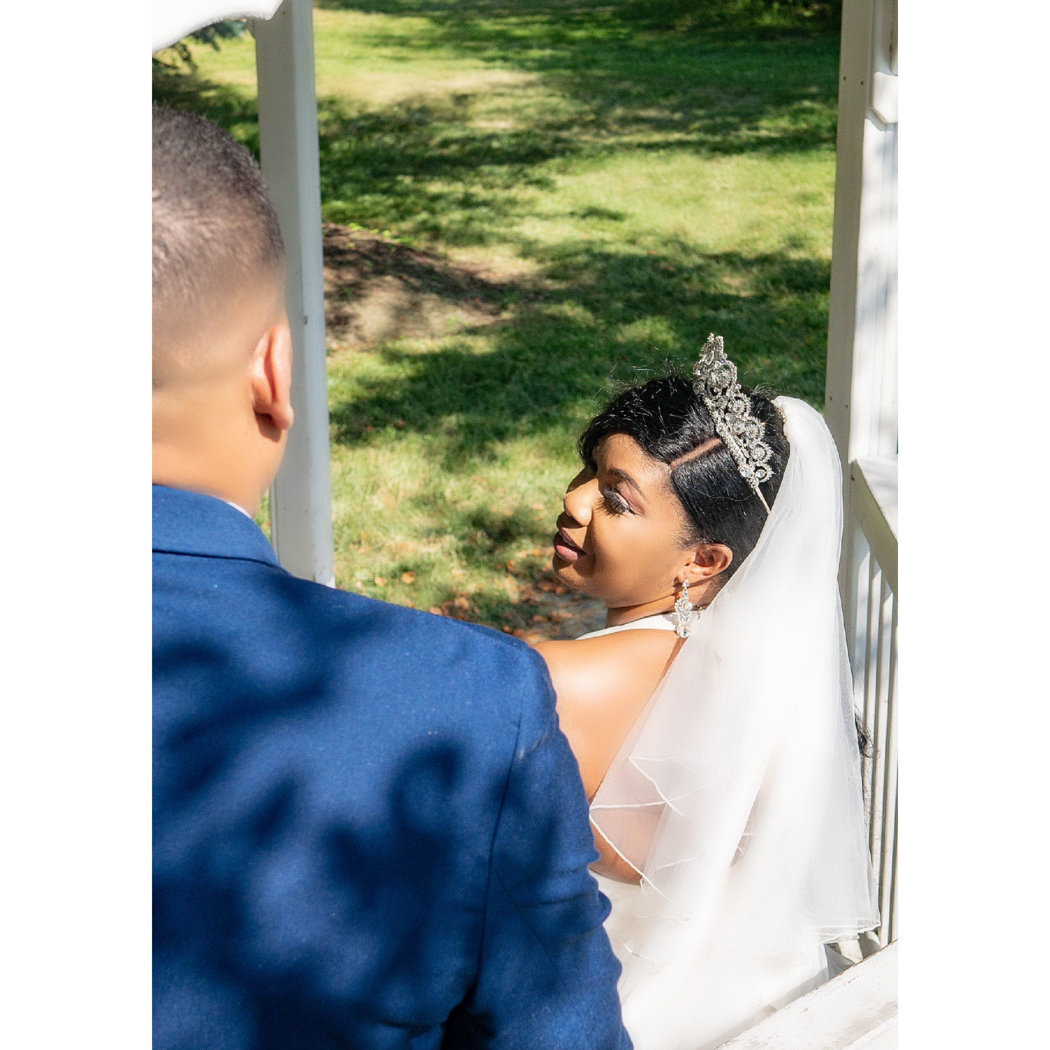 It was 99 degrees and no shade.