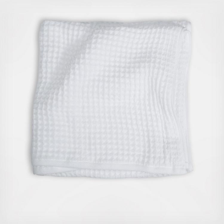 Uchino Waffle Twist Hand Towel - Ocean