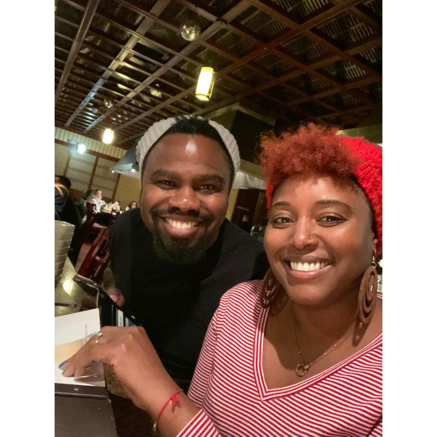 Dinner in Connecticut with family 2019