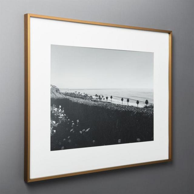Gallery Brass Frame with White Mat 18x24