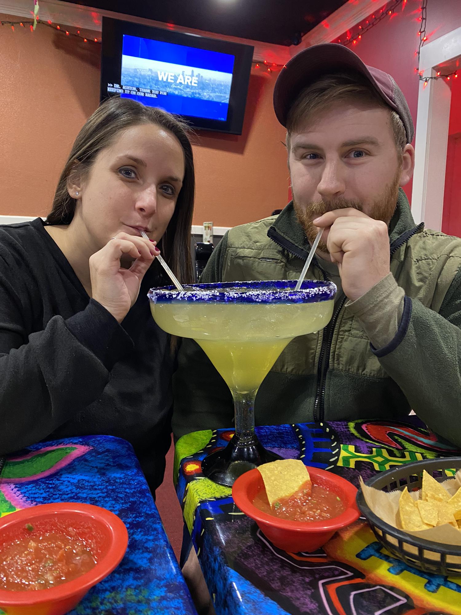 Nothing says Christmas 2021 like a 54 ounce margarita