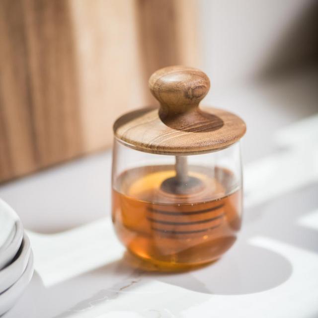 Honey Dipper Lidded Jar