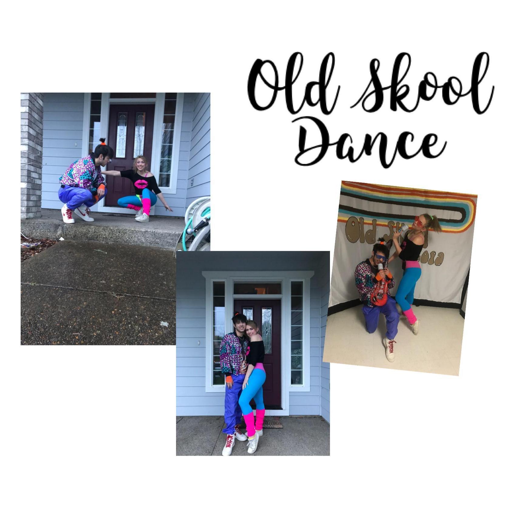 Our first dance together
