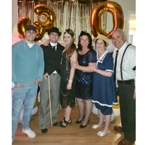 Sharon's roaring 30th birthday