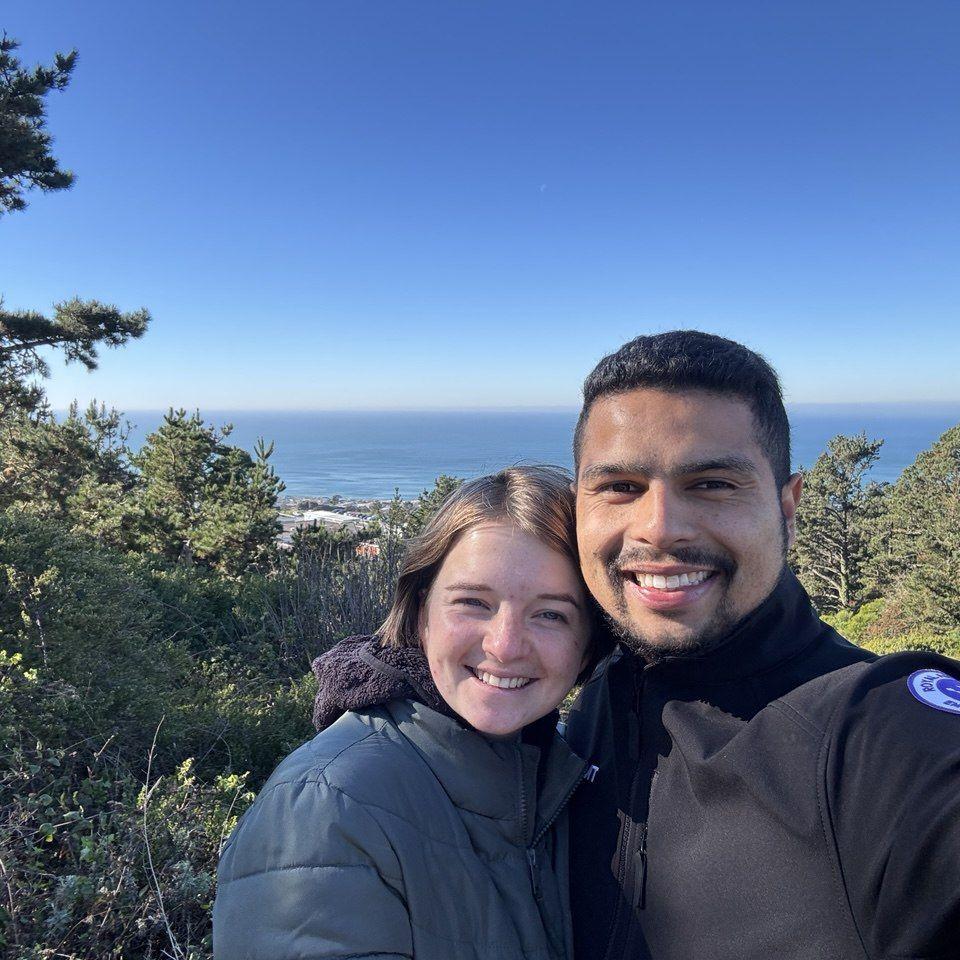 I took him to one of my favorite places in SF, a small park with an amazing view a few minutes walk from where I used to live. He later told him from this day he knew he would propose here.