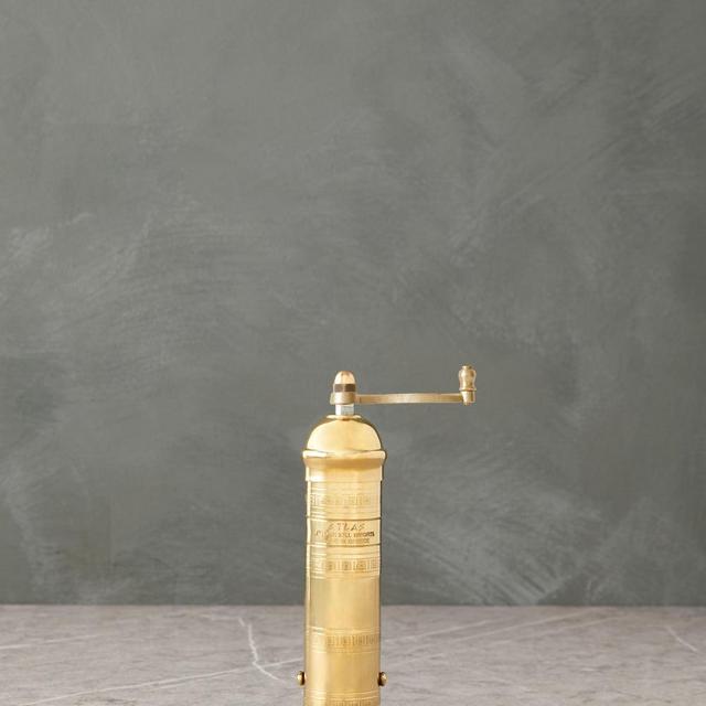 Atlas Brass Pepper Mill