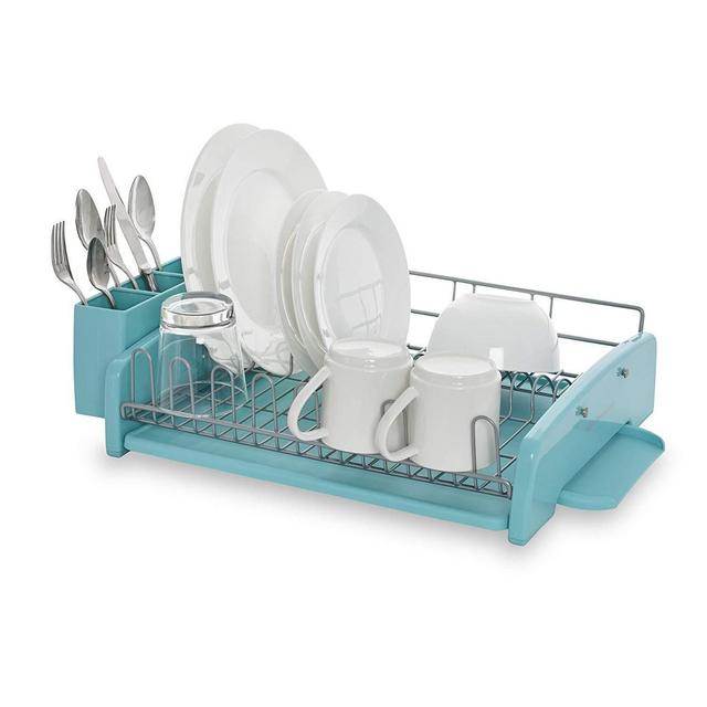 KitchenAid 3-Piece Dish Rack, Aqua Sky