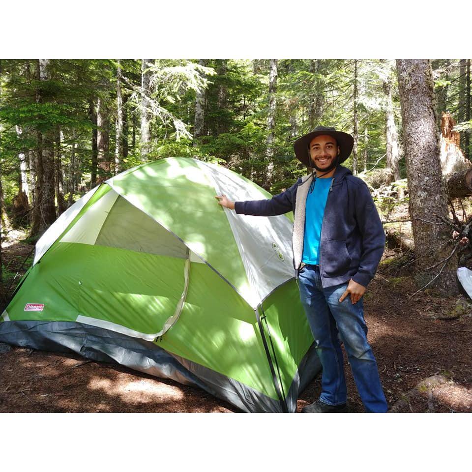 First time camping at Mt. Rainier, paradise falls