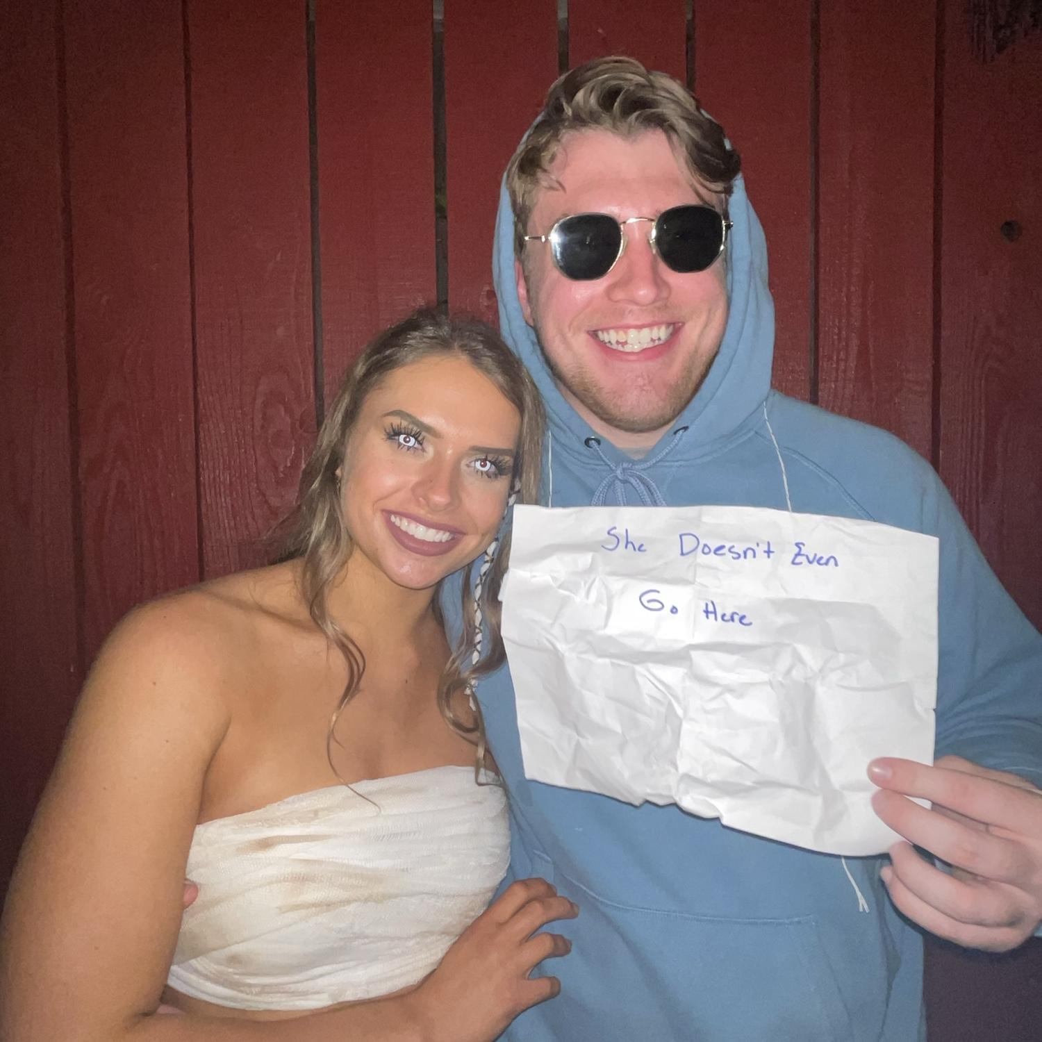 The night we officially became boyfriend and girlfriend! Happy Halloween!