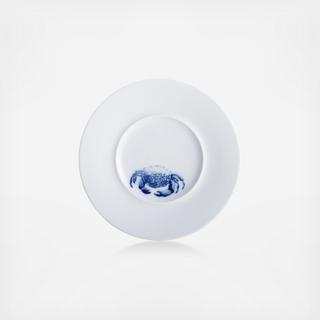 Ocean Crab Bread & Butter Plate