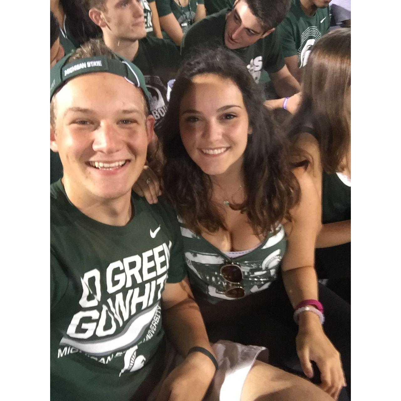 First MSU Football game