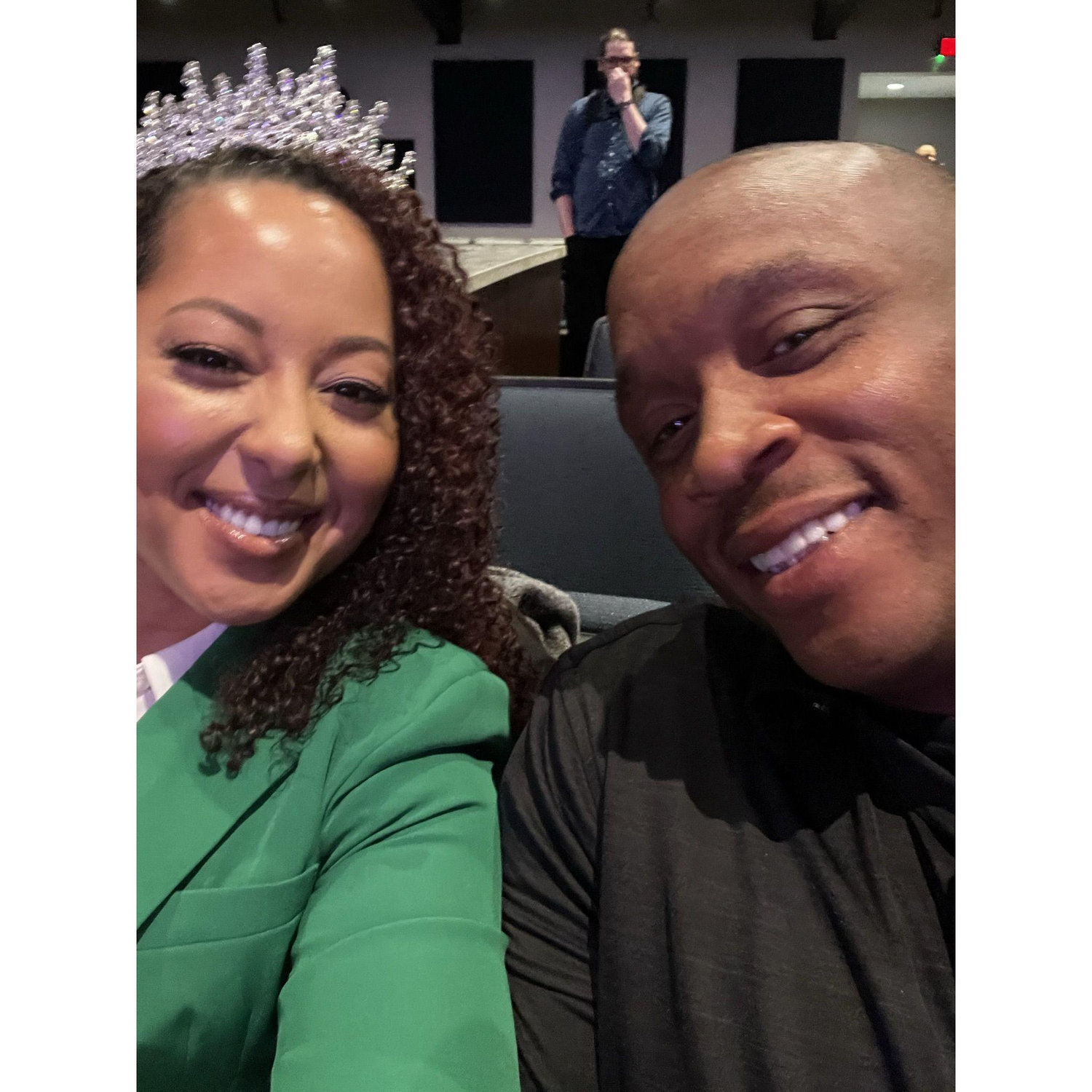 Rob supporting Tiffany celebrating past Strawberry Festival Queens!